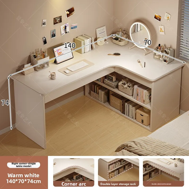 Home Office Shed - Escritorio de Computadora Resistente, Estantería, Mesa