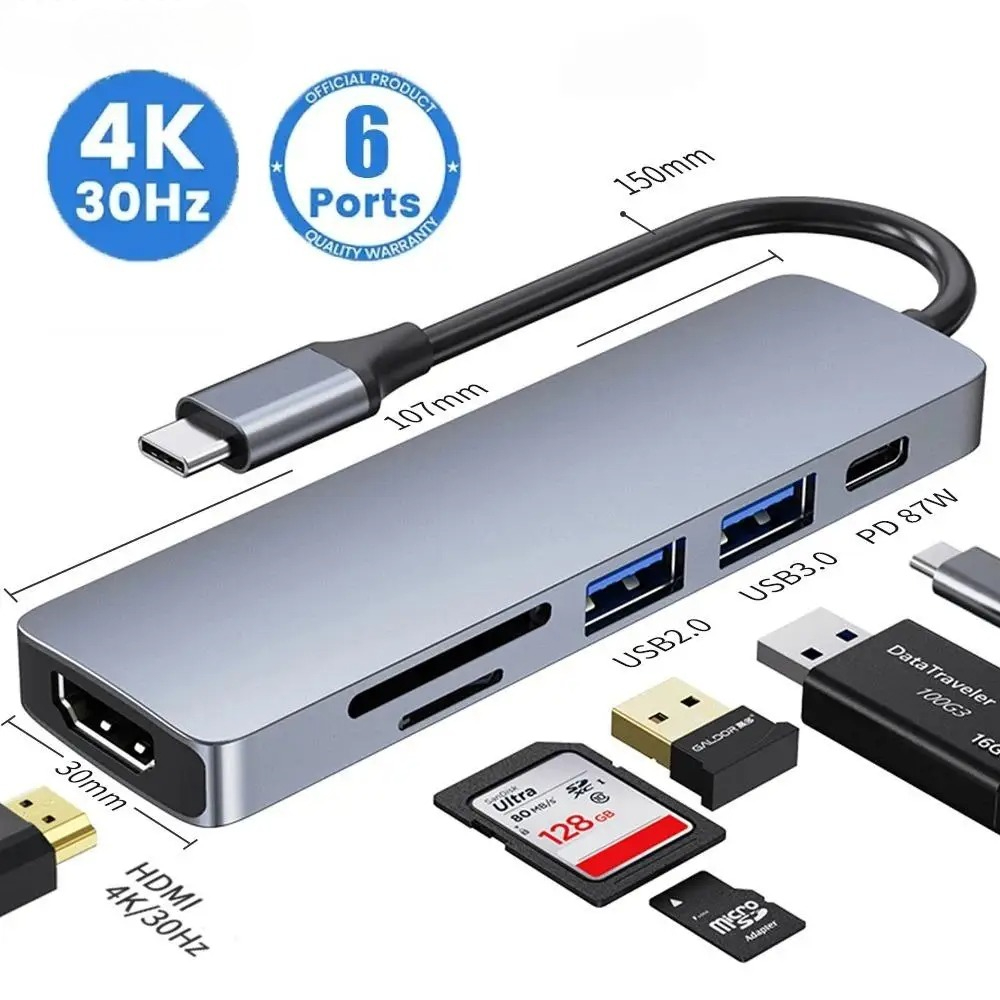 Home Office For Mac - Adaptador USB C Hub tipo C
