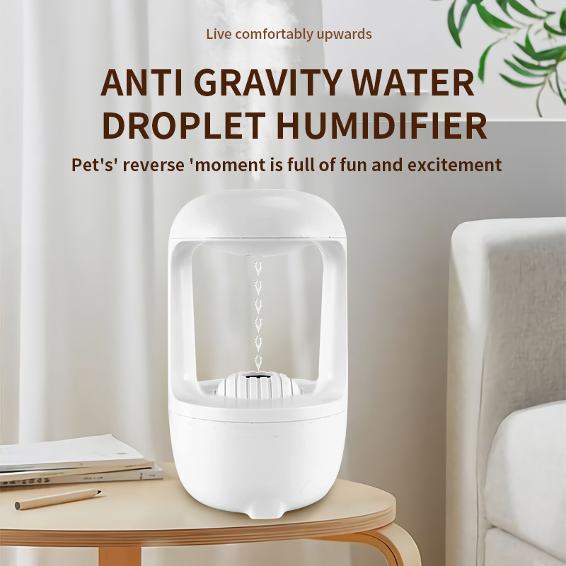 Home Office Border Force - Humidificador USB antigravedad con efecto de