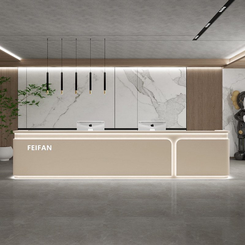 Home Office Industrial Design - Mesa central de cliente Industrial comercial