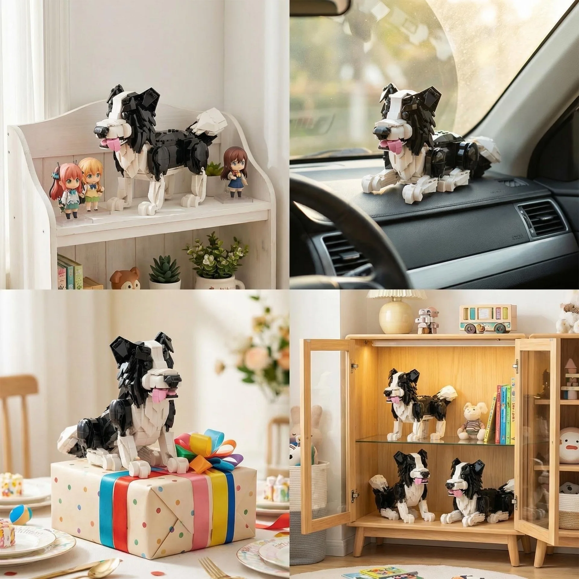Home Office Border Force - Bloques de Construcción de Perros Adorables,