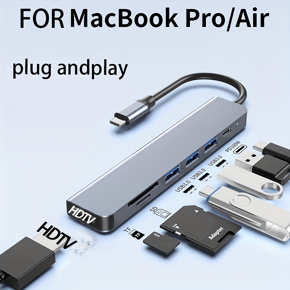 Home Office For Mac - Hub USB C 7 en 1