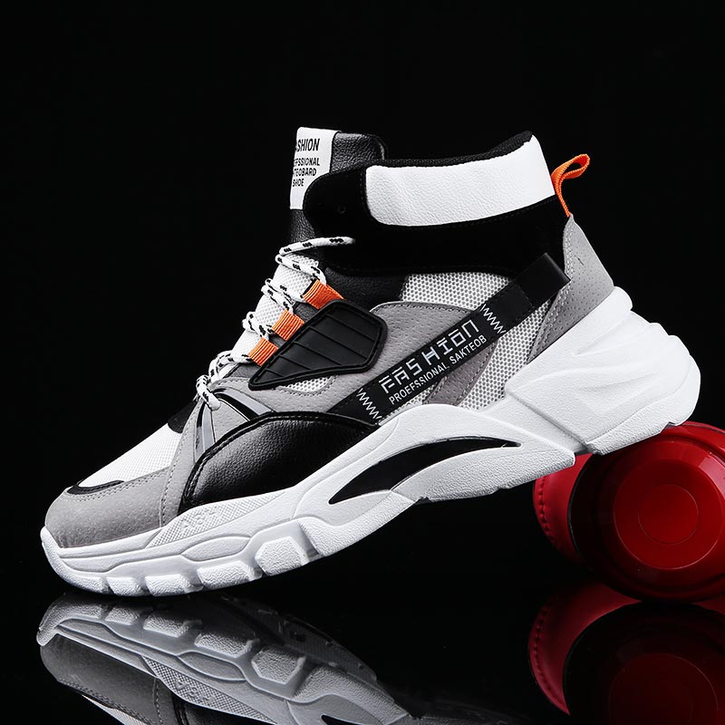 Home Office Industrial Style - Hightop-Zapatillas deportivas de verano para hombre,