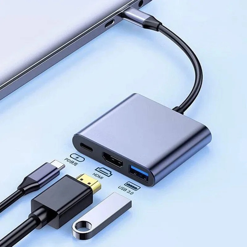 Home Office For Mac - USB C HUB 3 en 1