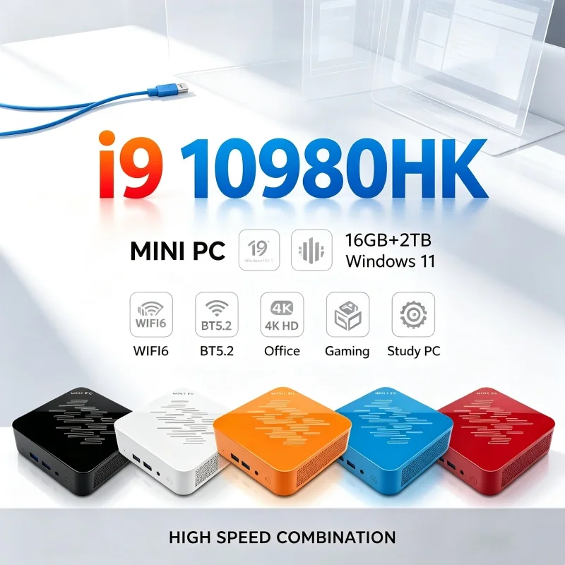 Home Office Windows 11 - Mini PC Ligero y Compacto Intel