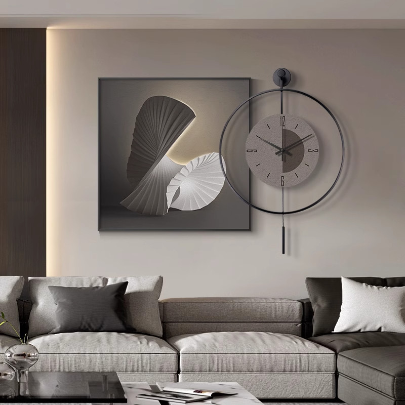 Home Office Interior Design - Reloj de Pared de Diseño Moderno