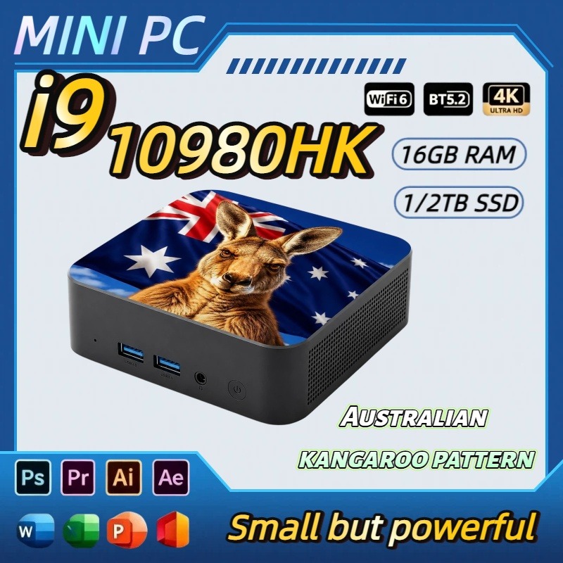 Home Office Australia - Mini Computadora de Escritorio Portátil Core
