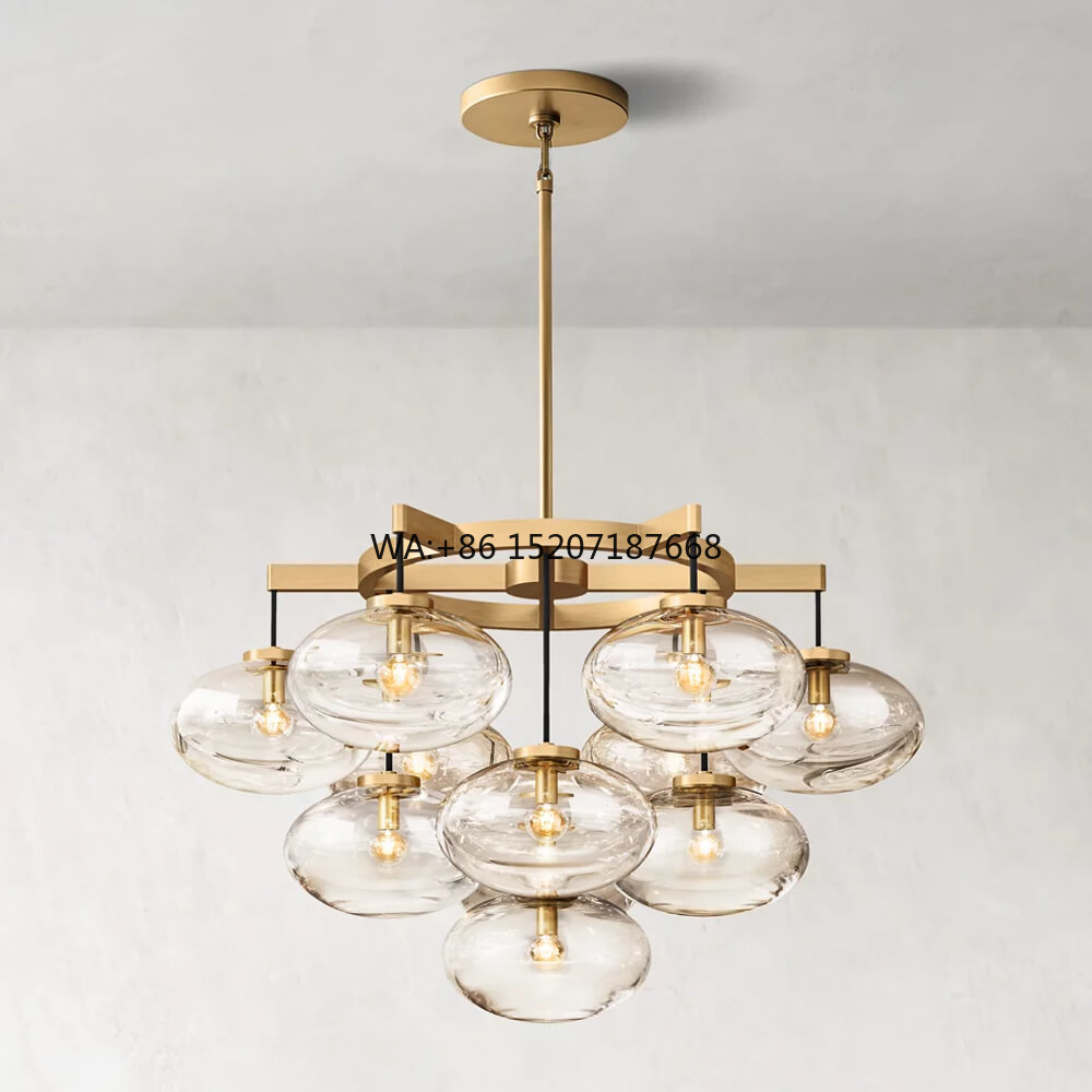 Home Office Industrial Design - Candelabro de latón moderno de diseño