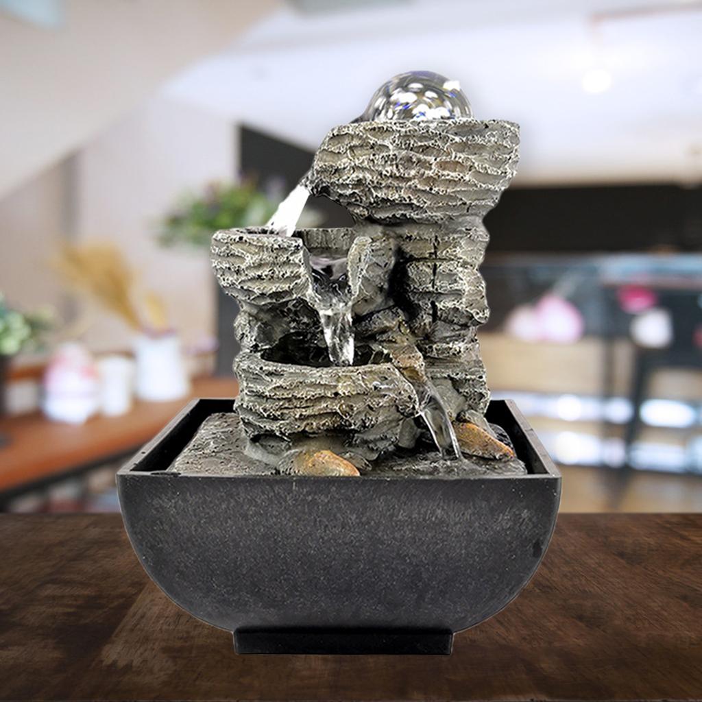 Fuente de agua que fluye, vist - Home Office With View reseña y precio