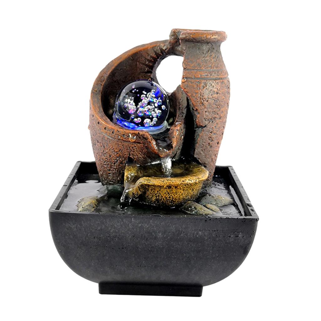 Fuente de agua que fluye, vist - Home Office With View reseña y precio