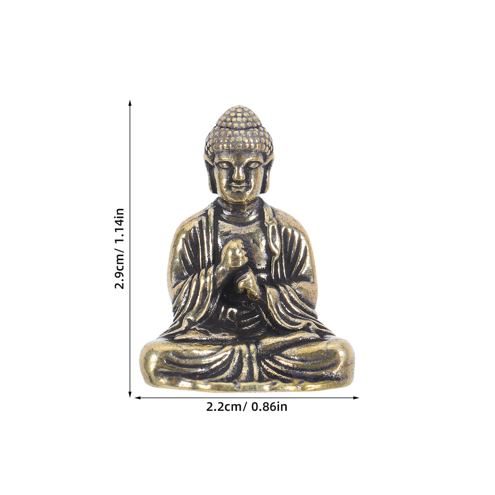 Mini Estatua de Buda Feng Shui - Home Office Feng Shui reseña y precio