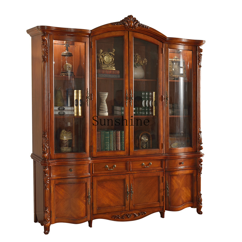 Estantería grande americana de - Bookcase Wood Shelf reseña y precio