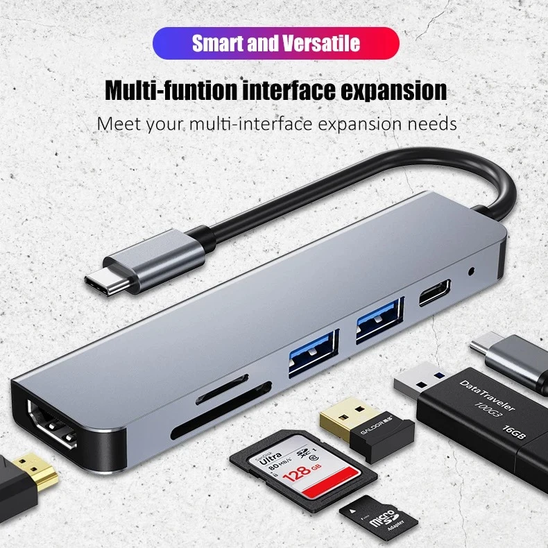 Adaptador USB C Hub tipo C 3,0 - Home Office For Mac reseña y precio