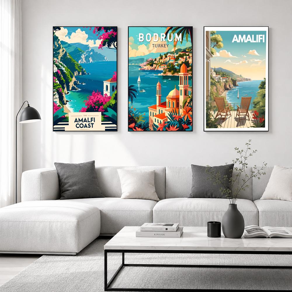 Póster con vista al mar medite - Home Office With View reseña y precio