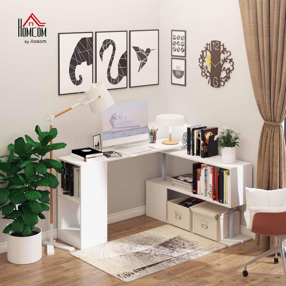 Escritorio de Computadora Esqu - Home Office Shed reseña y precio