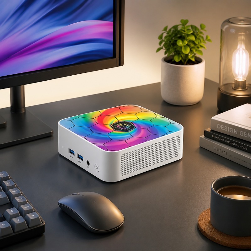 Mini PC Compacto y Colorido, C - Home Office Windows 11 reseña y precio