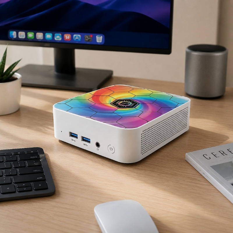 Mini PC Compacto y Colorido, C - Home Office Windows 11 reseña y precio