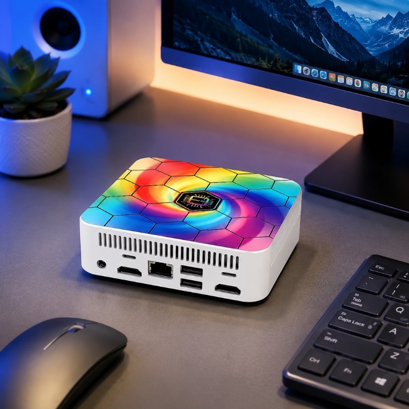Mini PC Compacto y Colorido, C - Home Office Windows 11 reseña y precio