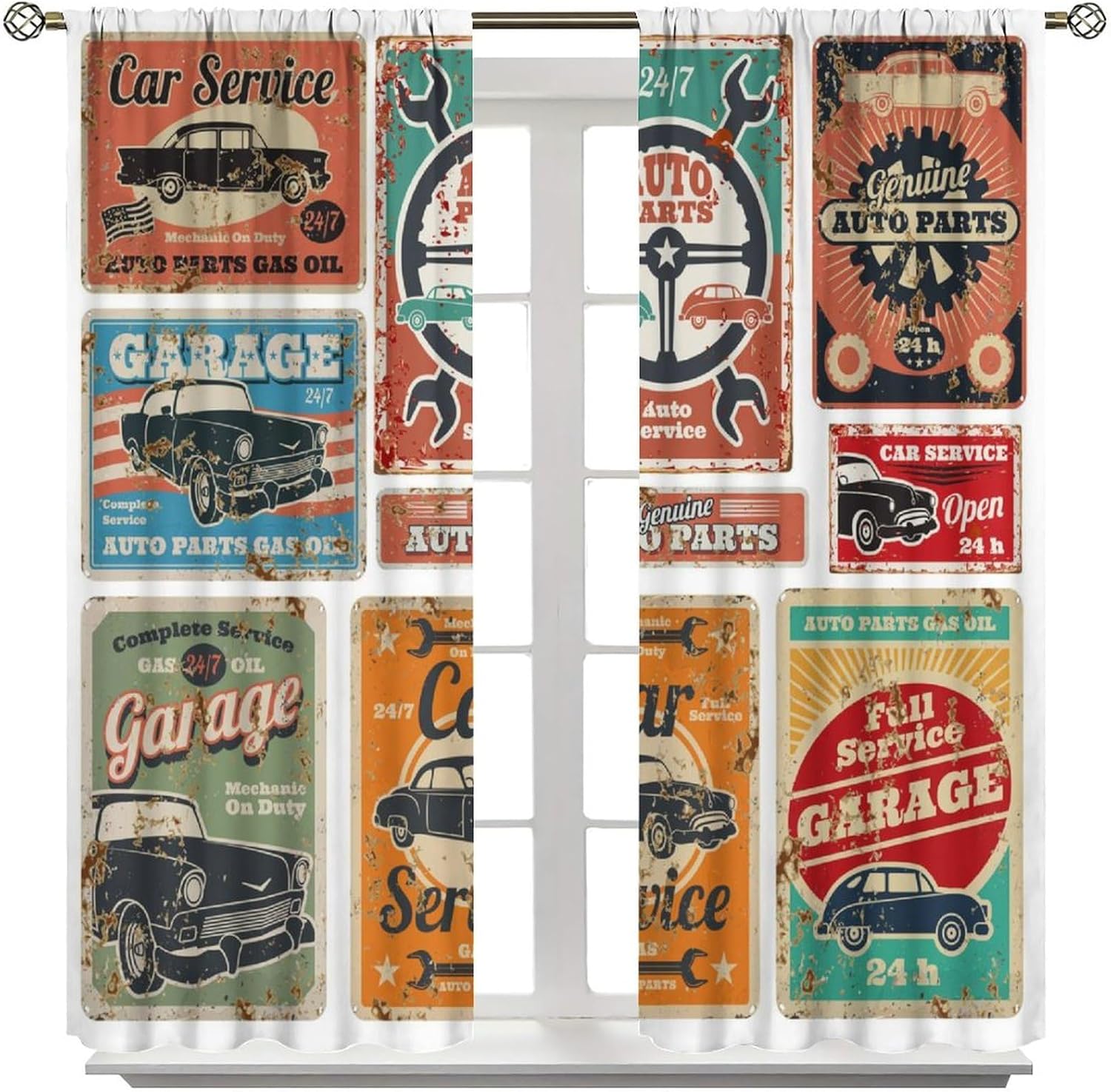 Cortinas de Garaje, Cortinas V - Home Office Shed reseña y precio