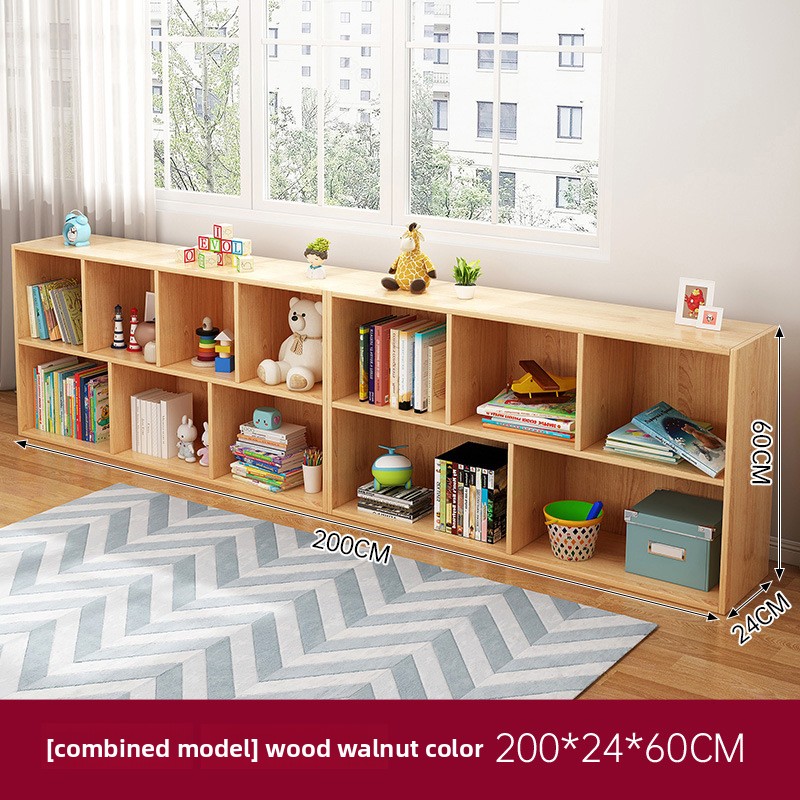 Estantería multifuncional de s - Bookcase Wood Shelf reseña y precio