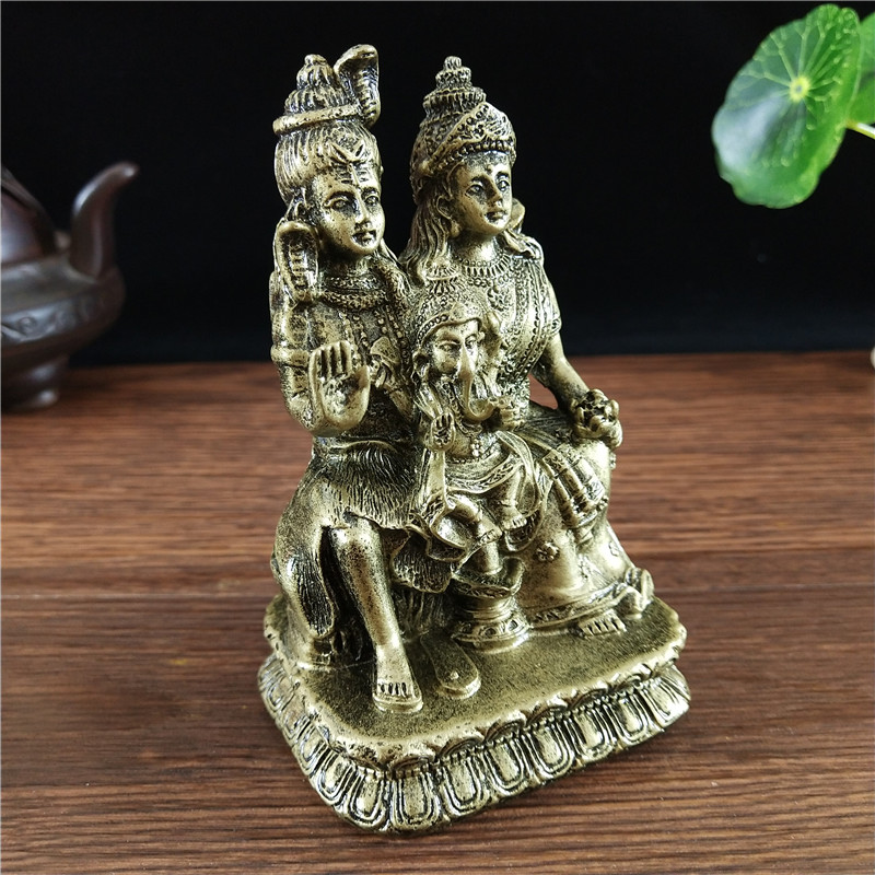 Estatua de Shiva de Color Bron - Home Office Feng Shui reseña y precio