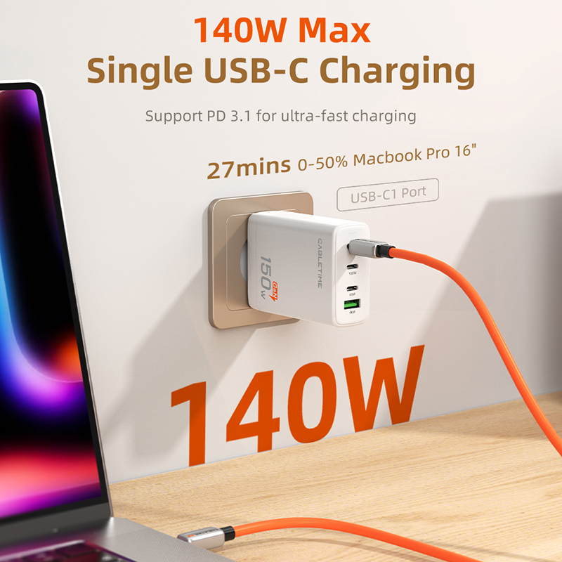 CABLETIME-cargador USB C de 15 - Home Office For Mac reseña y precio