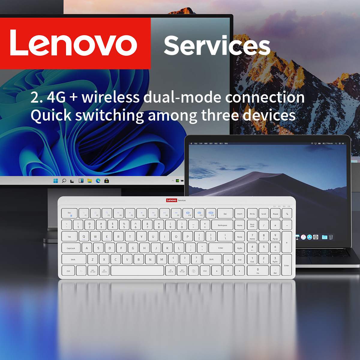 Teclado Inalámbrico Lenovo de  - Home Office Uk Number reseña y precio
