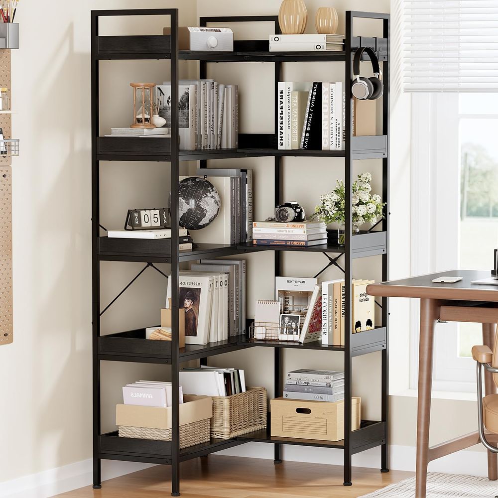 Librero Reversible en Forma de - Home Office Industrial Style reseña y precio