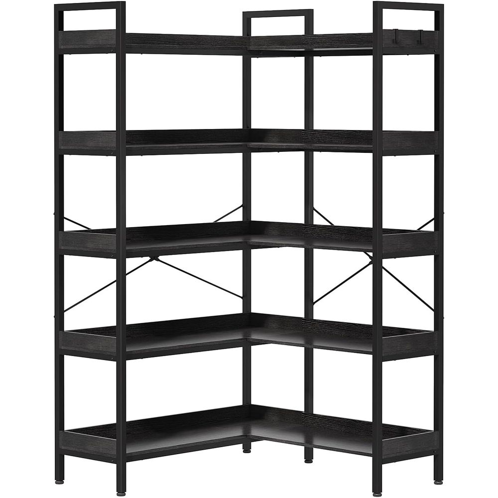 Librero Reversible en Forma de - Home Office Industrial Style reseña y precio