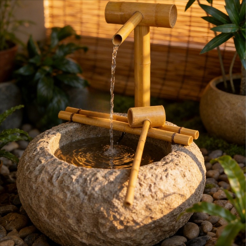 Fuente de Agua para Exteriores - Home Office Feng Shui reseña y precio
