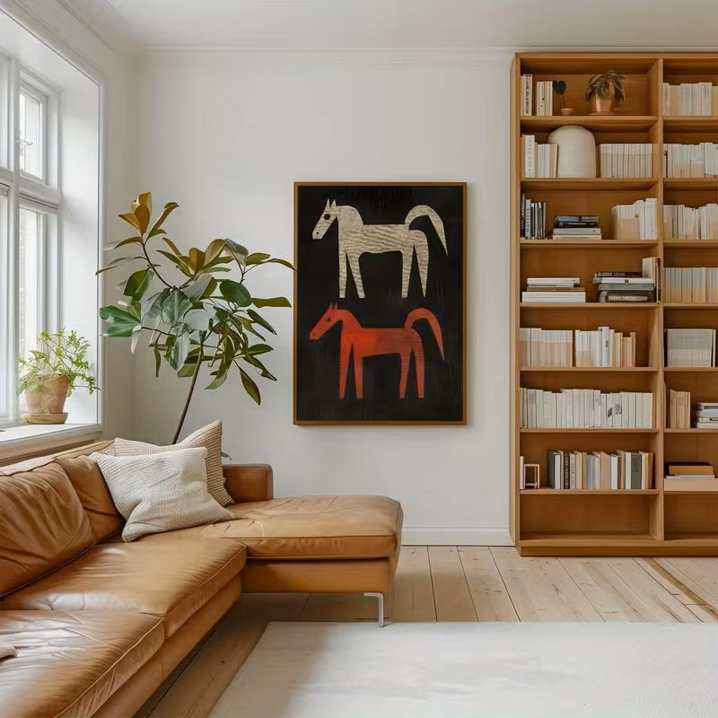 Póster de Lona con Diseño de C - Home Office Interior Design reseña y precio