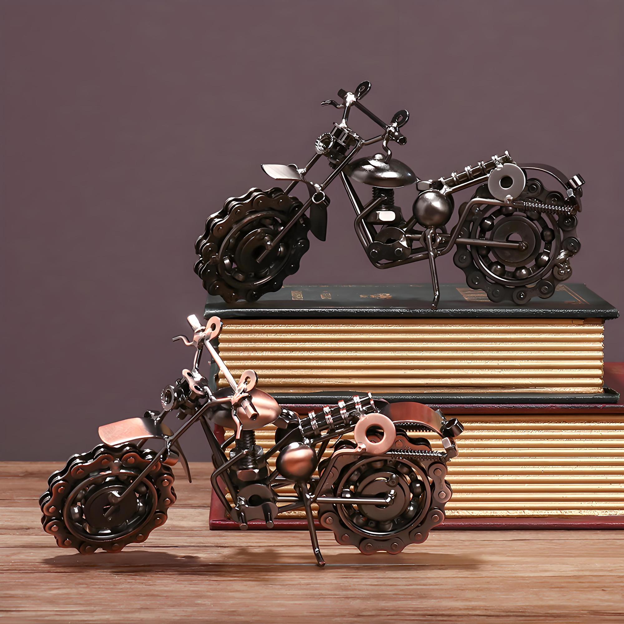 Modelo de Motocicleta de Hierr - Home Office Industrial Style reseña y precio