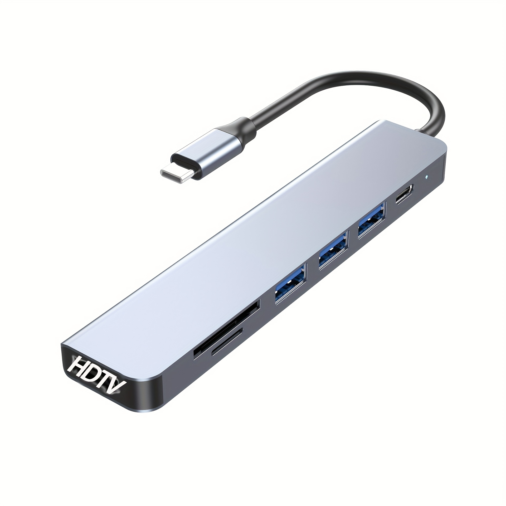 Hub USB C 7 en 1 con HDMI 4K,  - Home Office For Mac reseña y precio