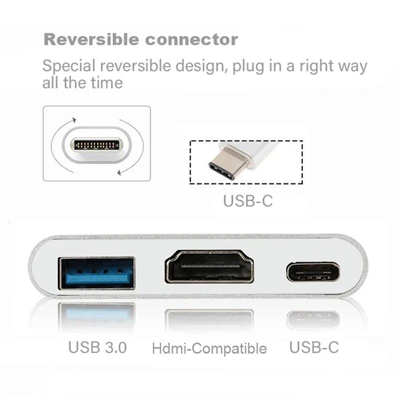 Hub USB C a HDTV 3 en 1, divis - Home Office For Mac reseña y precio
