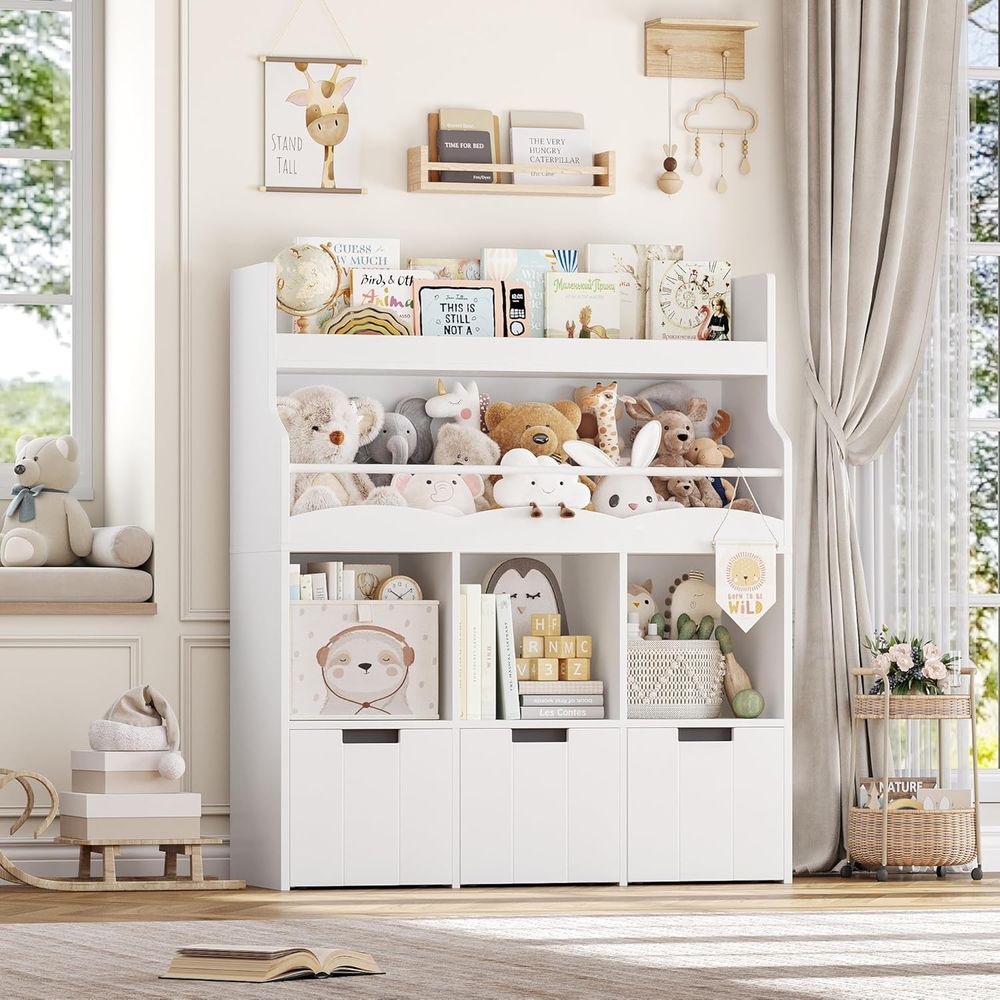 Organizador de Juguetes para N - Bookcase Wood Shelf reseña y precio