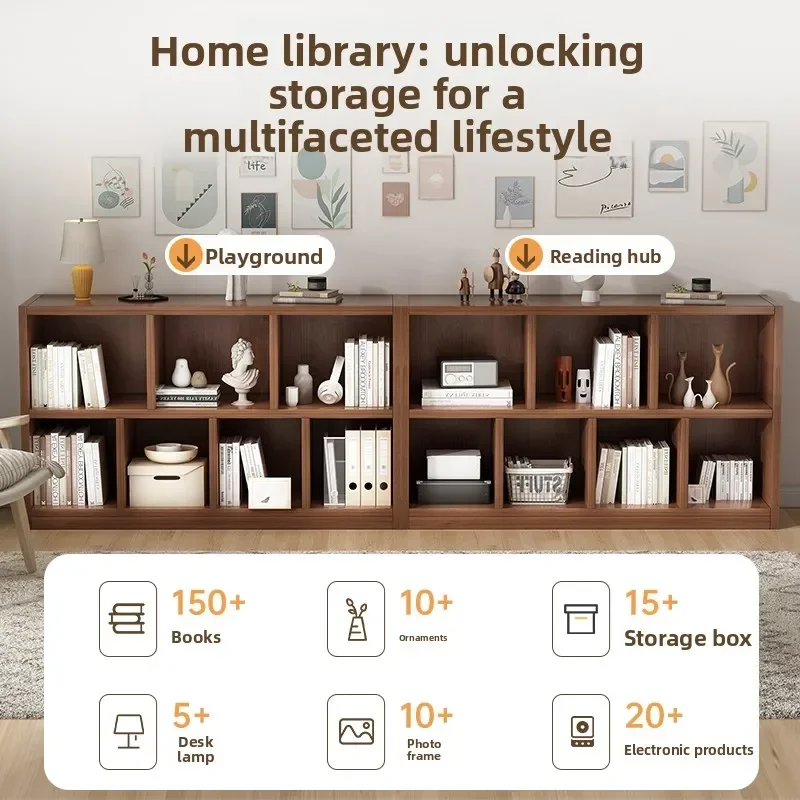 Estantería de moda para celebr - Bookcase Wood Shelf reseña y precio