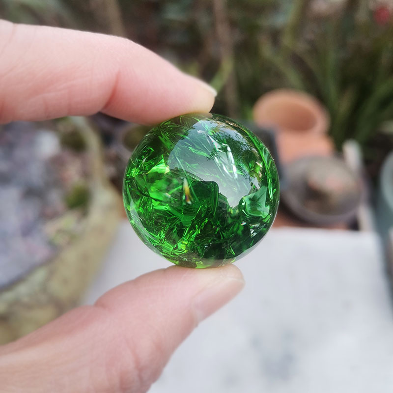 Bola de grieta de hielo de cri - Home Office Feng Shui reseña y precio