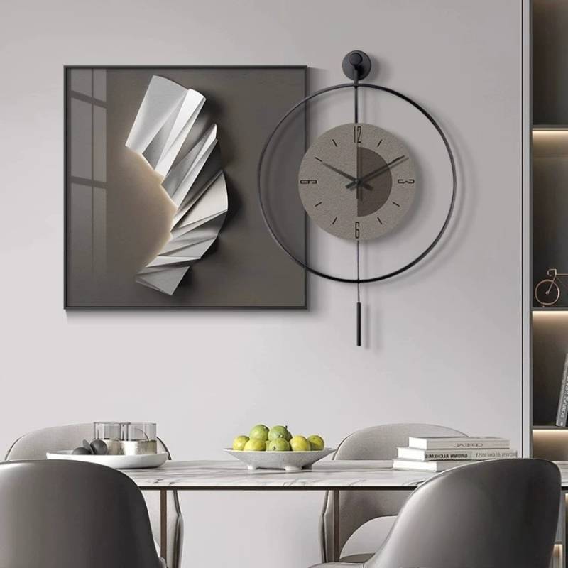 Reloj de Pared de Diseño Moder - Home Office Interior Design reseña y precio