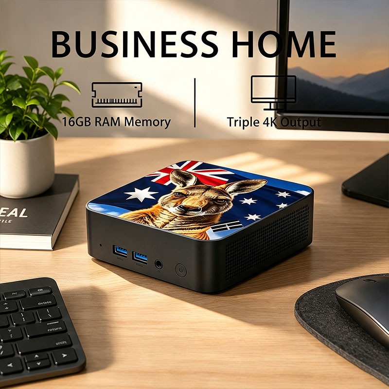 Mini Computadora de Escritorio - Home Office Australia reseña y precio