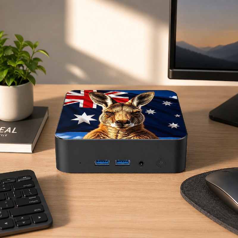 Mini Computadora de Escritorio - Home Office Australia reseña y precio