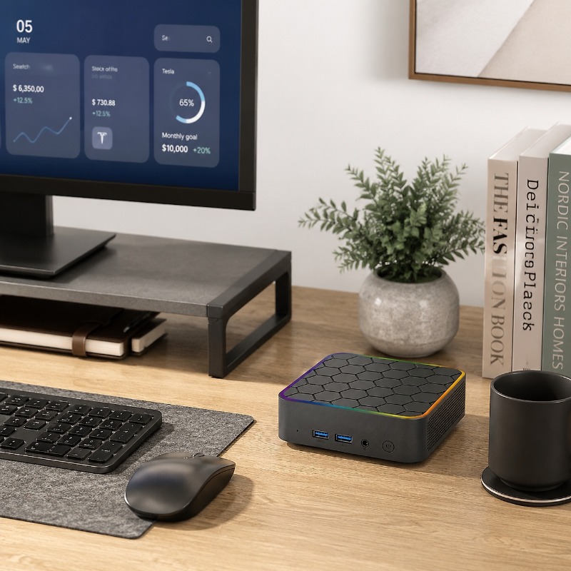 Potente Mini PC Host Intel I9‑ - Home Office Windows 11 reseña y precio