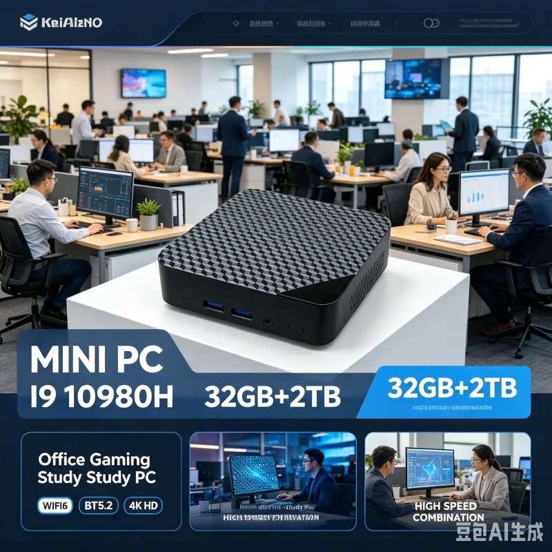 Mini PC Compacto para Juegos,  - Home Office Windows 11 reseña y precio