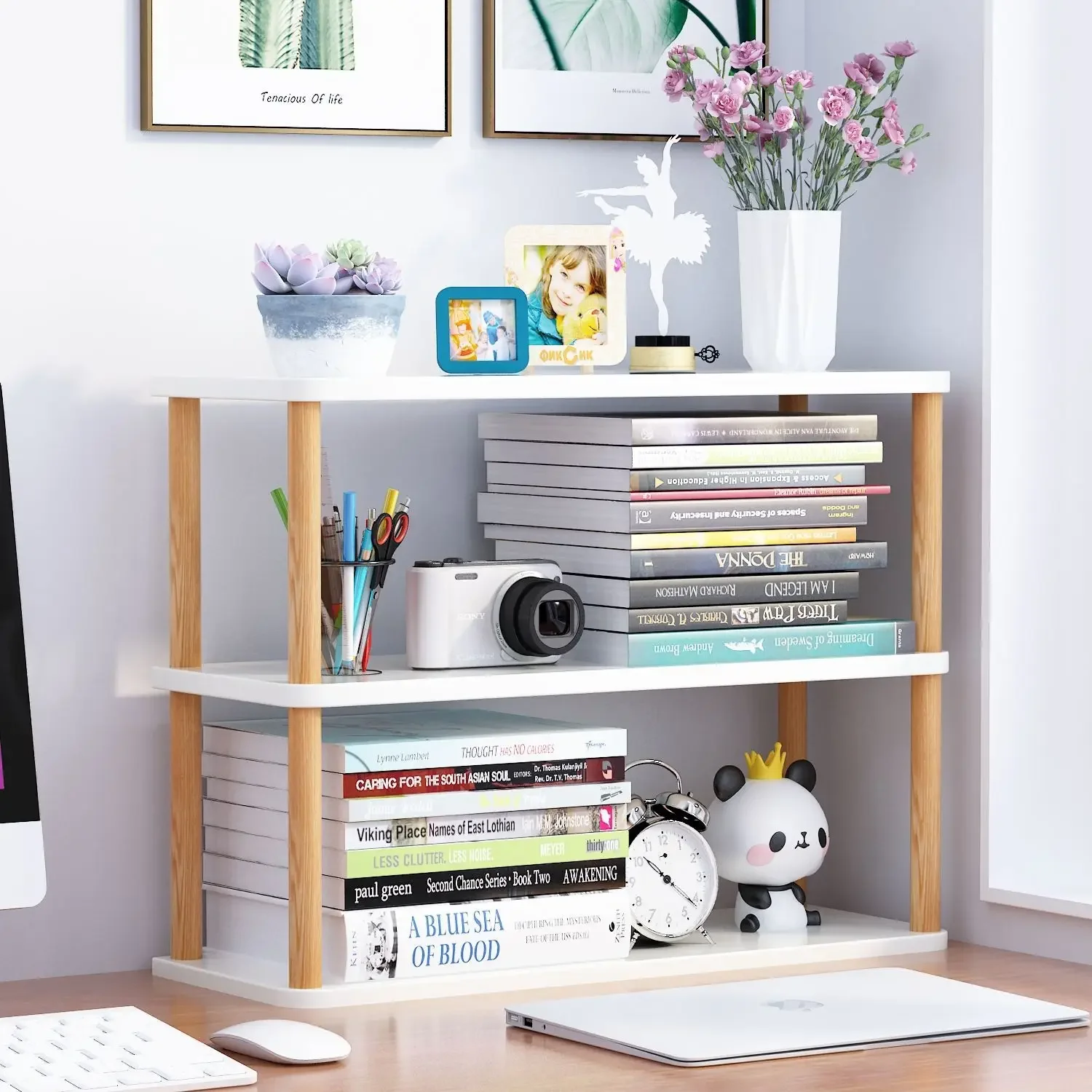 Estantería de madera para niño - Bookcase Wood Shelf reseña y precio