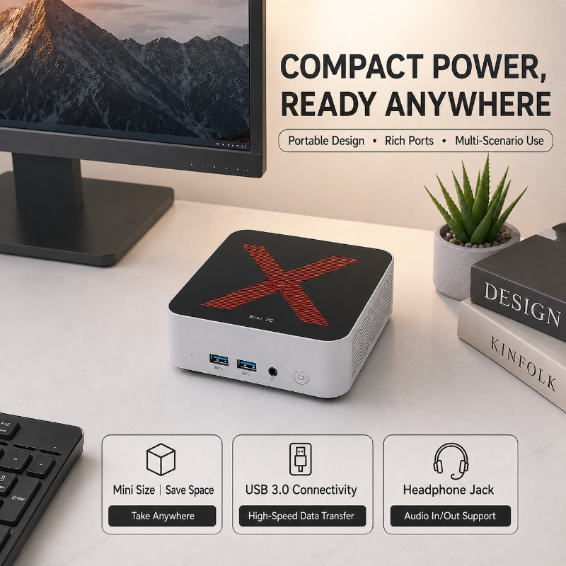 Mini PC de Escritorio 2026, In - Home Office Windows 11 reseña y precio