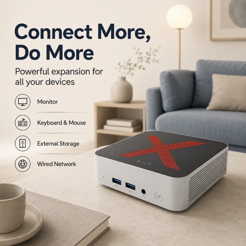 Mini PC de Escritorio 2026, In - Home Office Windows 11 reseña y precio