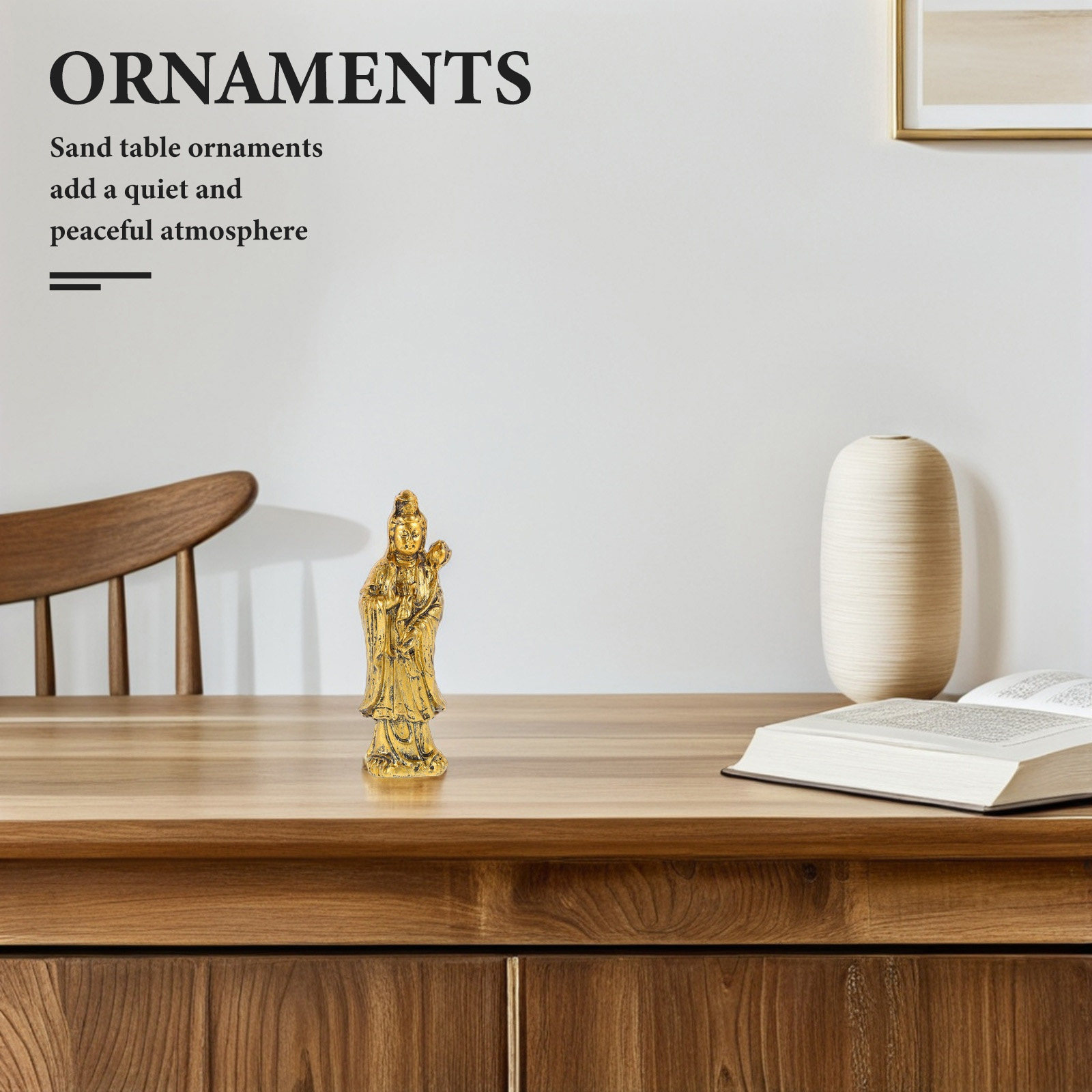 Elegante Estatua Vintage de Bu - Home Office Feng Shui reseña y precio