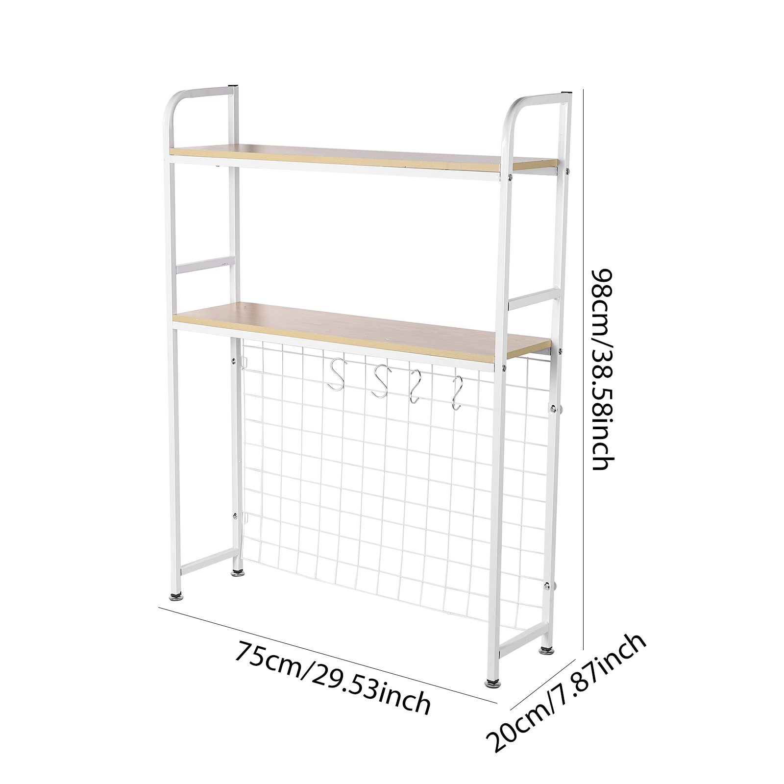 Organizador de Escritorio de M - Bookcase Wood Shelf reseña y precio