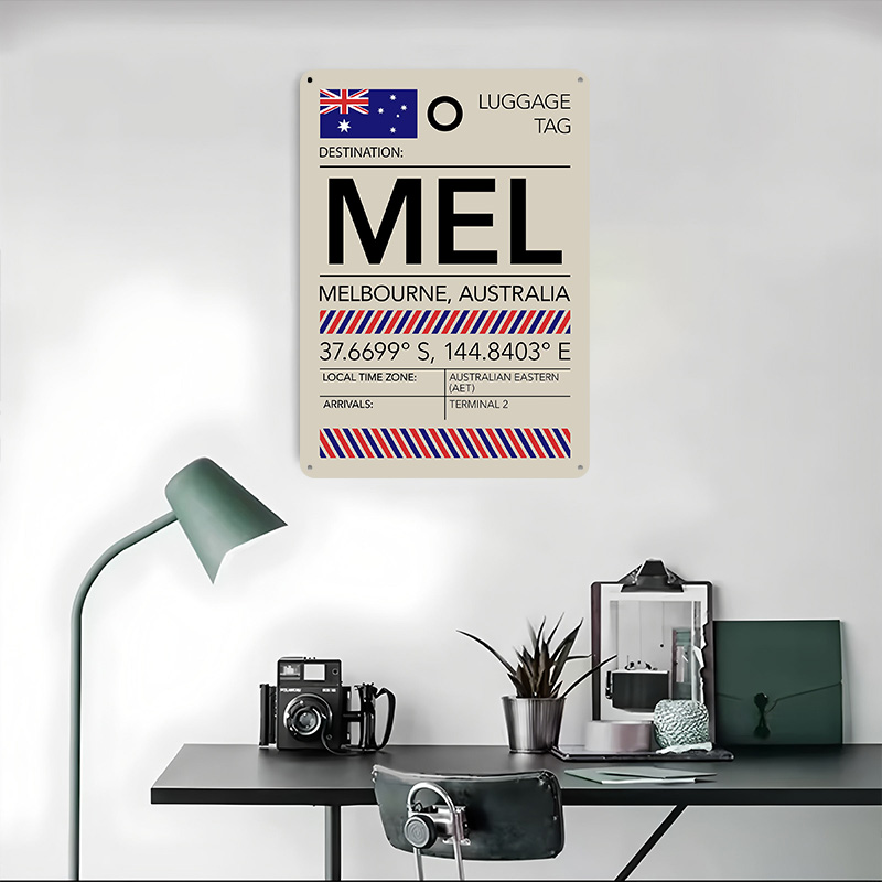 Póster Impreso del Aeropuerto  - Home Office Australia reseña y precio