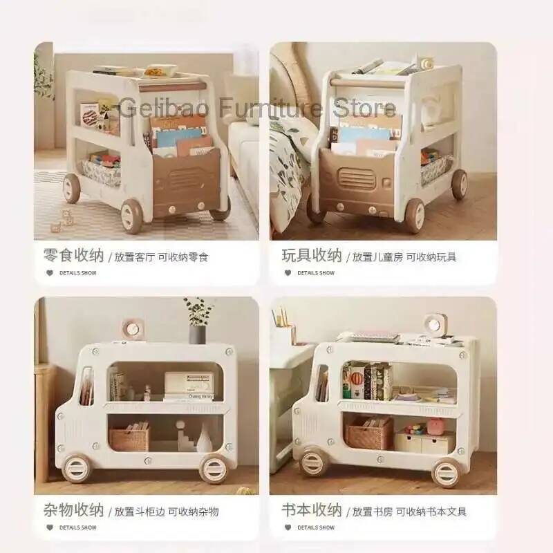 Estantería Montessori para bib - Bookcase Wood Shelf reseña y precio