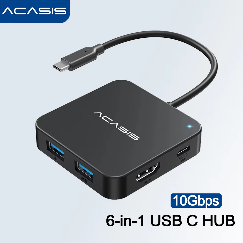 ACASIS USB C Hub 6 en 1 Adapta - Home Office For Mac reseña y precio